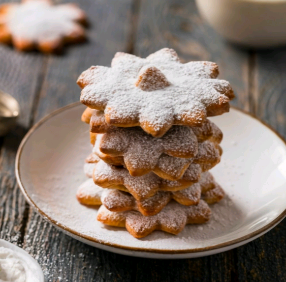 Rosettes - Scandinavian cookies