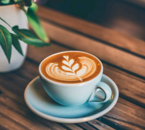 Coffee on table