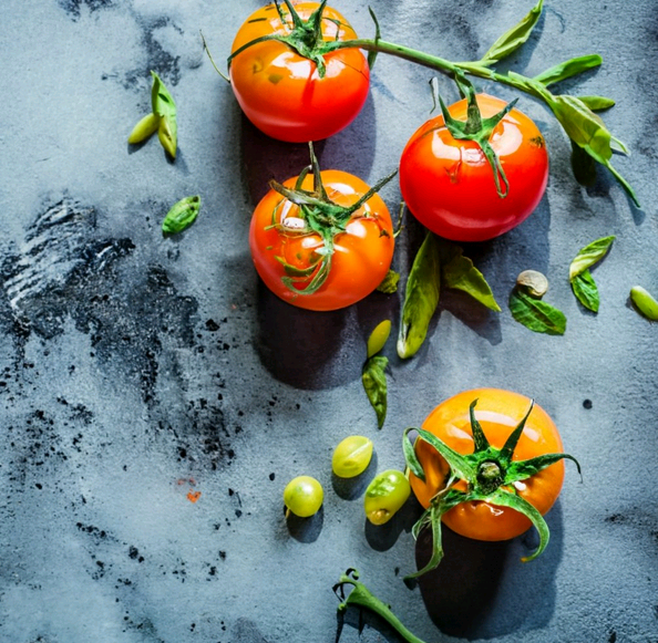 moldy tomatoes