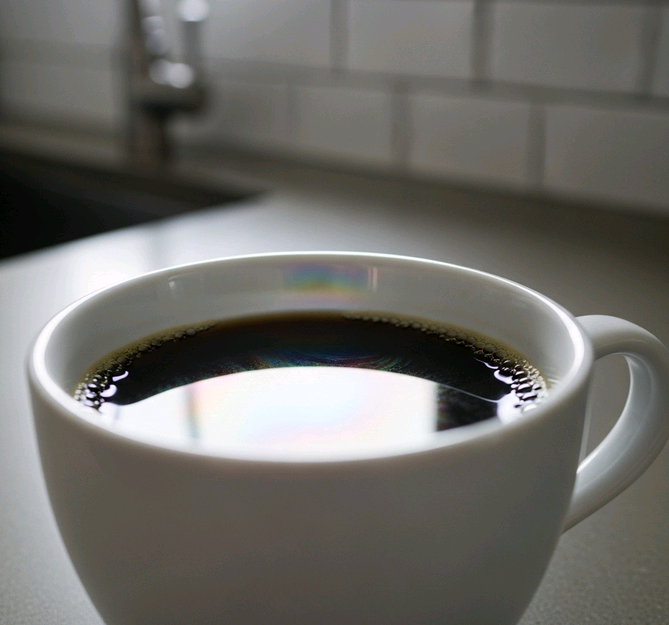 What is coffee scum?