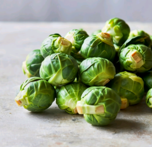 Brussels Sprouts on a table