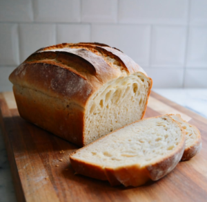 homemade bread on a table