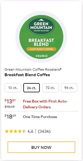 Buy Breakfast Blend Coffee