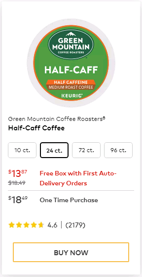 Buy Half-Caff Coffee