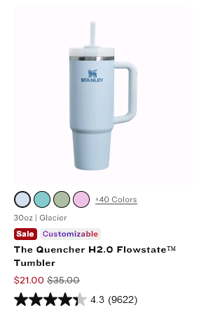 Buy The Quencher H2.0 Flowstate Tumbler