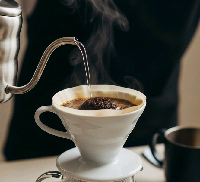 Achieving subtle coffee notes with pour over