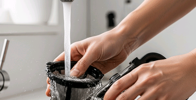 How to improve coffee flavor by cleaning machine